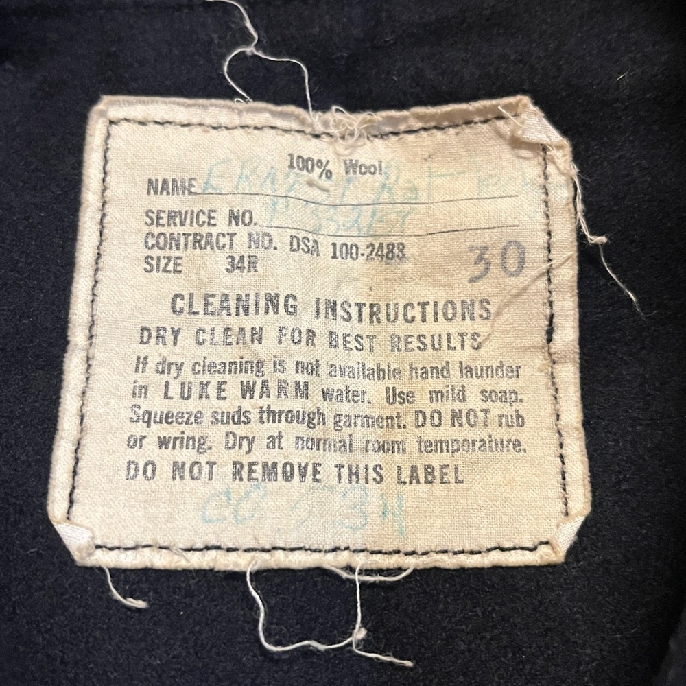 Vintage US Navy Sailor wool uniform. Top and trousers.  Crackerjack. - Picture 2 of 13